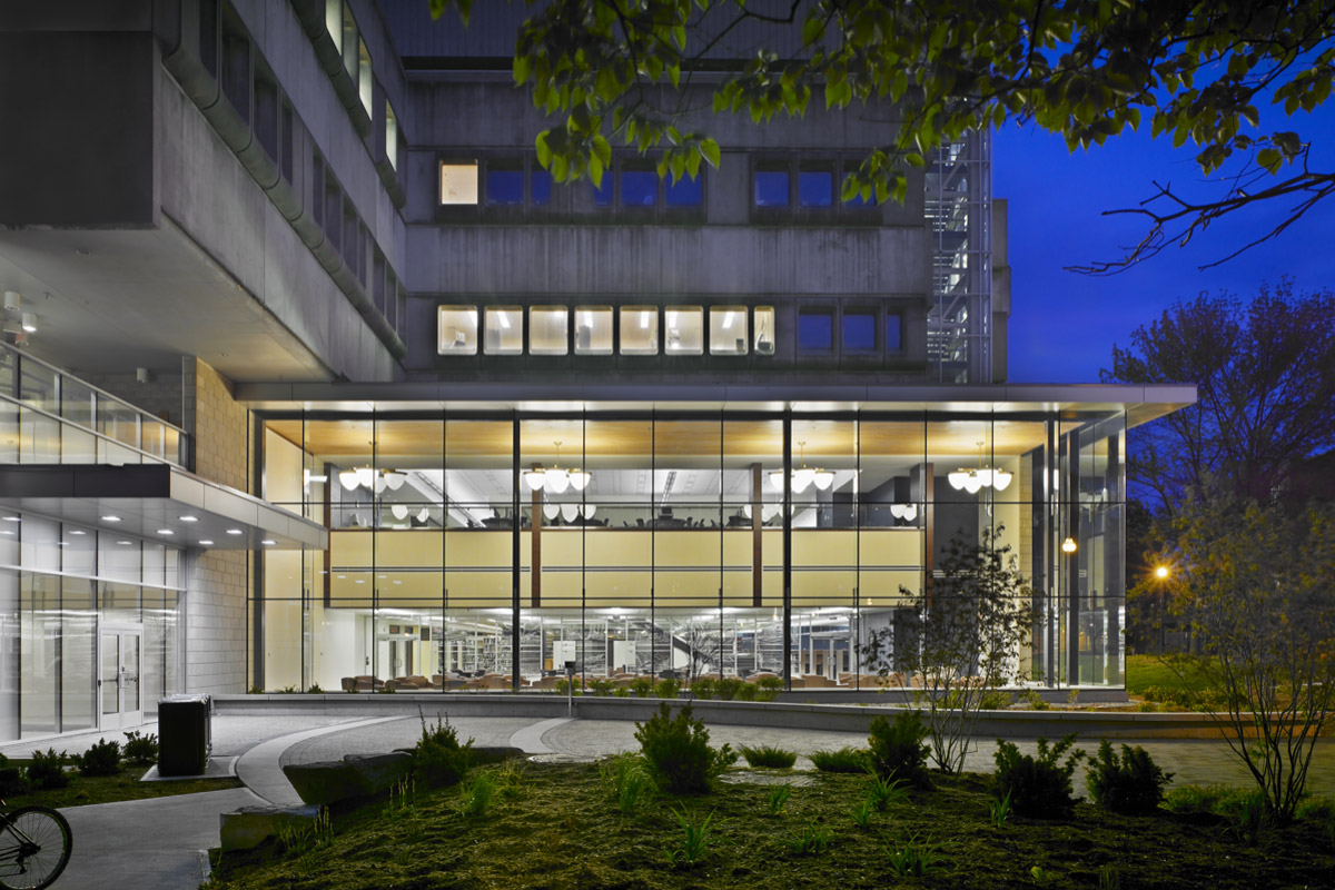 Health Sciences Library Exterior