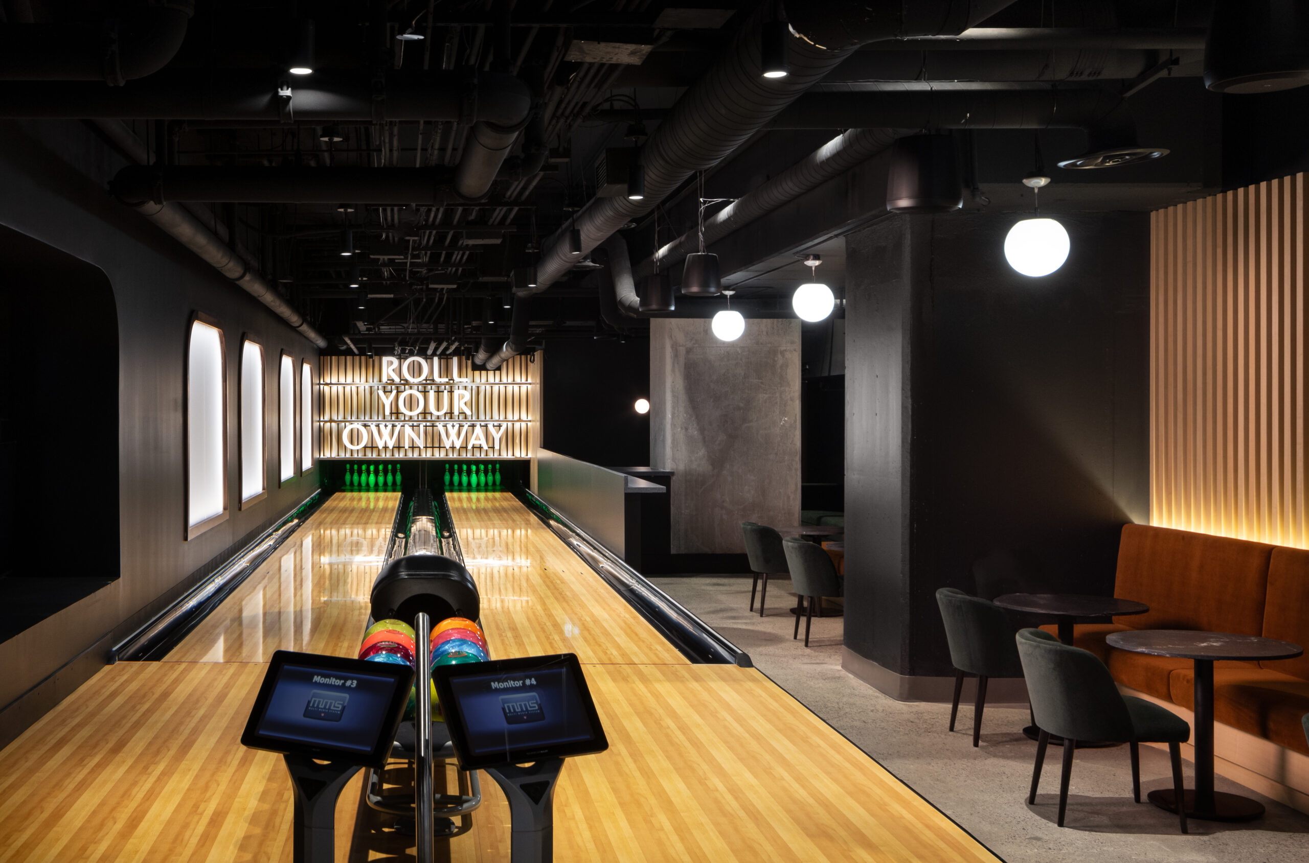 Bowling Alley interior